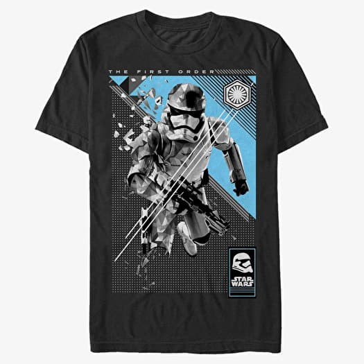 Merch Star Wars: Episode 7 - Poly Trooper Unisex T-Shirt Black