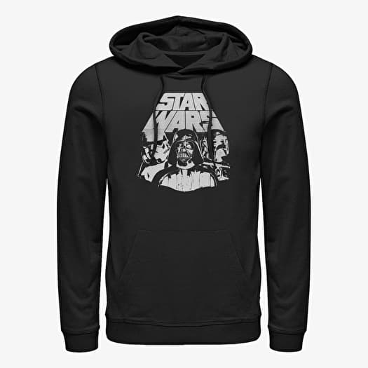 Džemperis Merch Star Wars - Rock Wars Unisex Hoodie Black