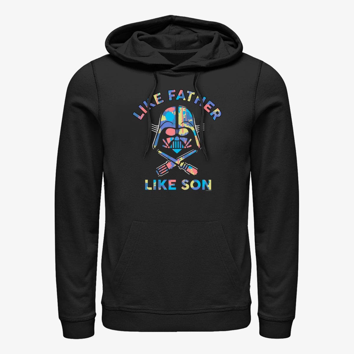 Толстовки та реглани Merch Star Wars: Classic - Like Father Unisex Hoodie Black