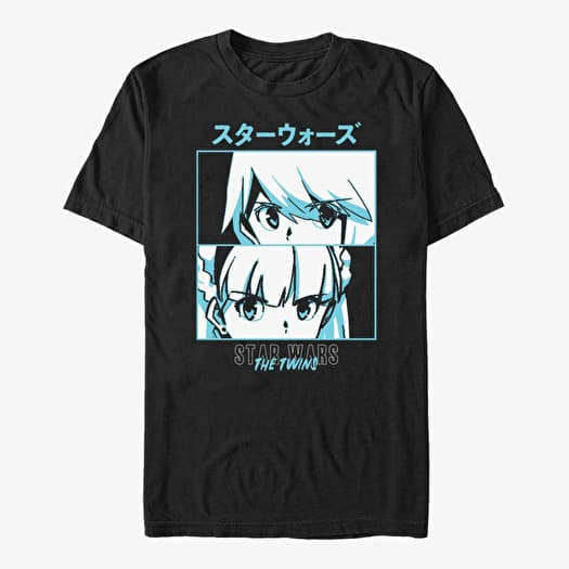 T-shirt Merch Star Wars: Visions - Twins Boxed Unisex T-Shirt Black