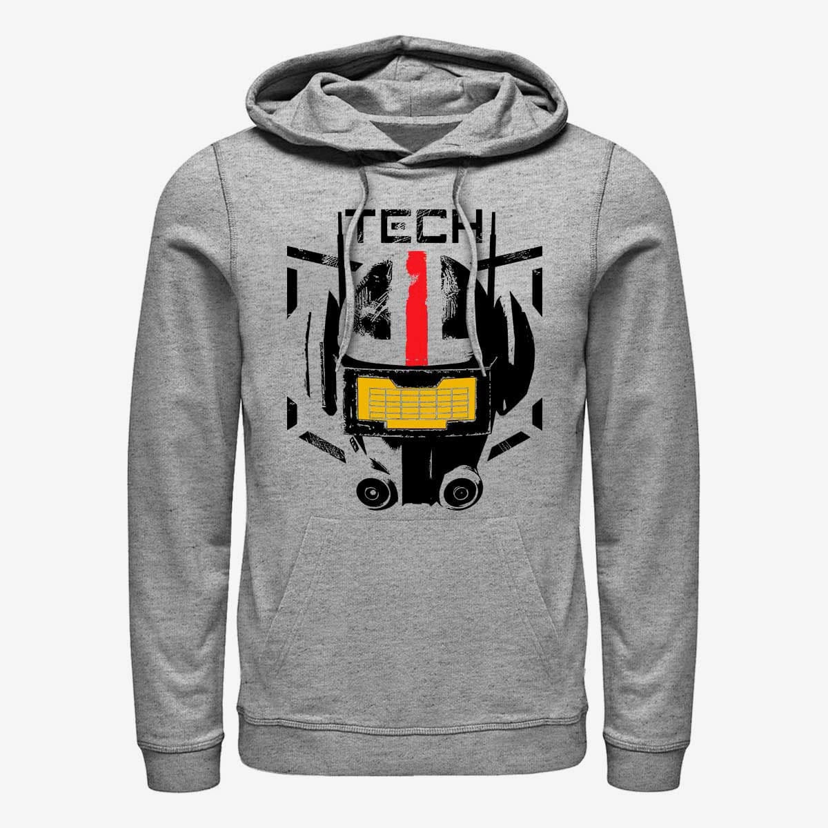 Суитчъри Merch Star Wars: The Bad Batch - Tech Unisex Hoodie Heather Grey