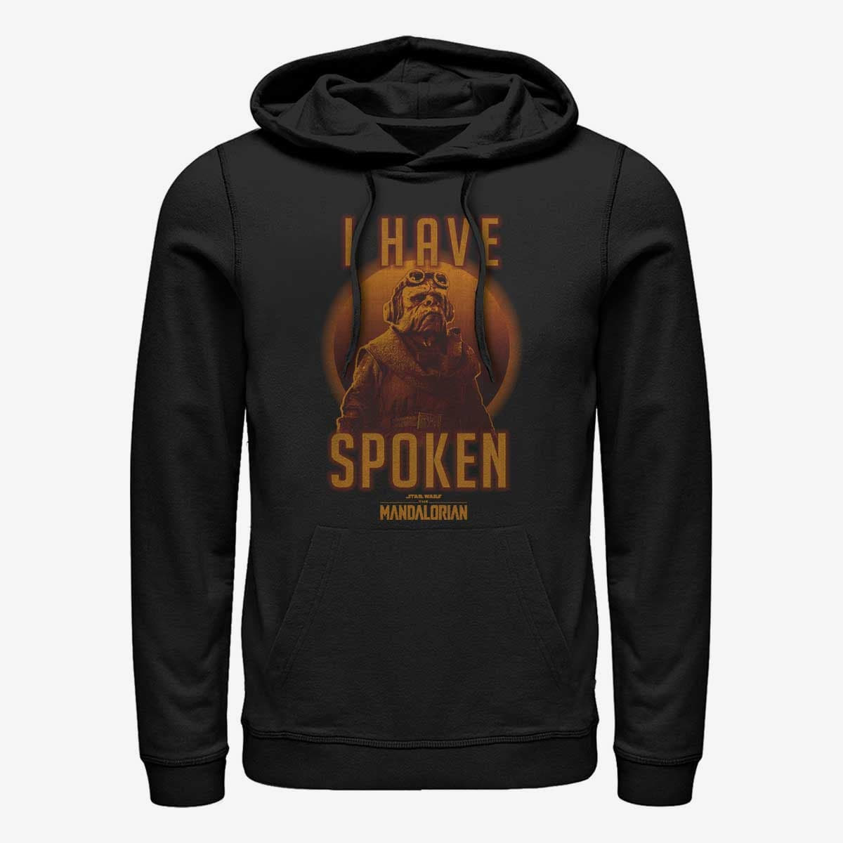 Суитчъри Merch Star Wars: The Mandalorian - Kuill Has Spoken Unisex Hoodie Black
