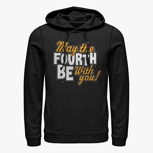 Merch Star Wars: Classic - May Fourth Type Unisex Hoodie Black