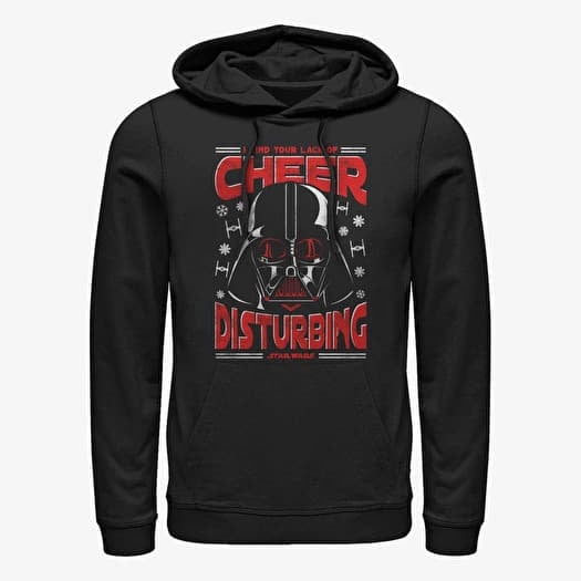 Merch Star Wars - Cheerless Vader Unisex Hoodie Black