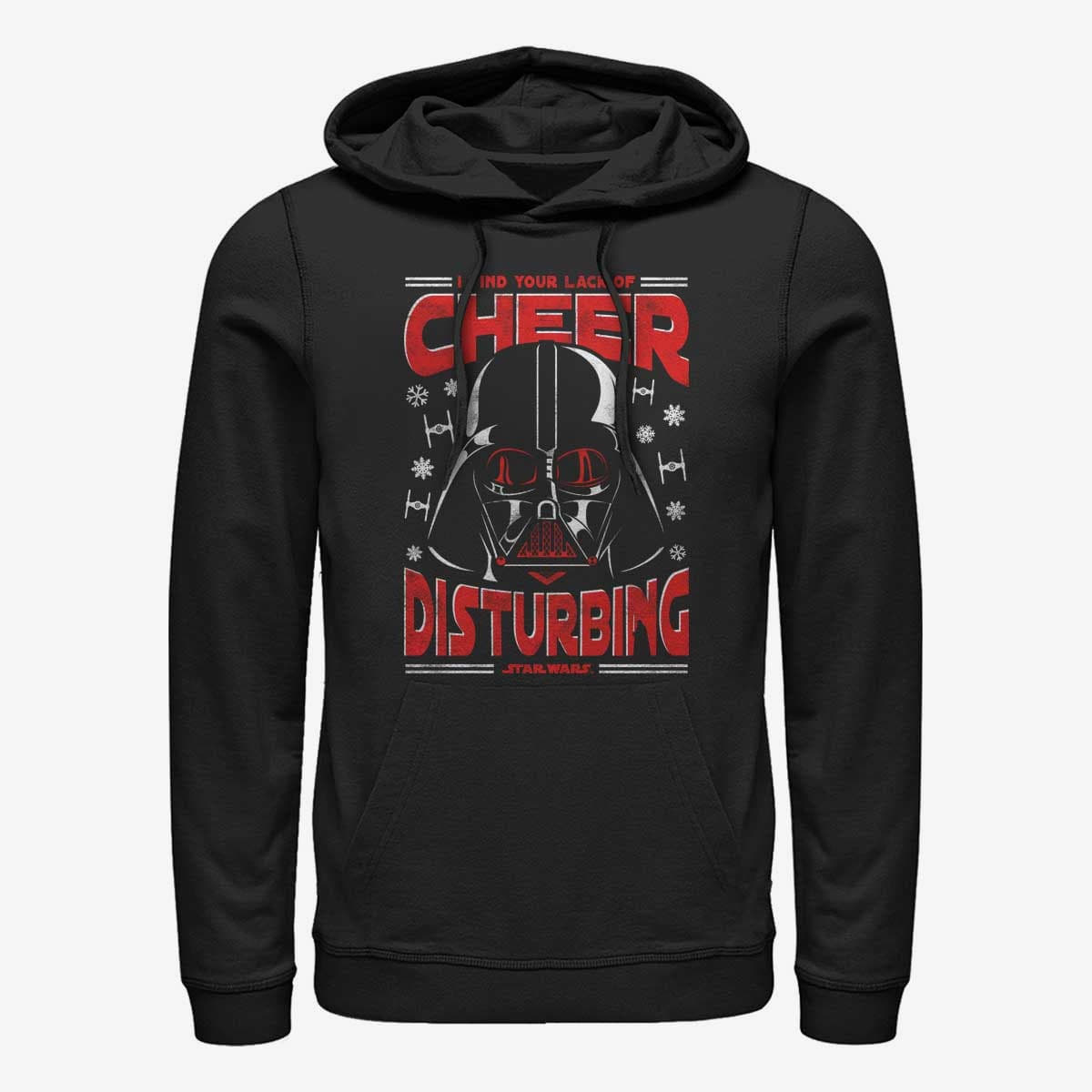 Толстовки та реглани Merch Star Wars - Cheerless Vader Unisex Hoodie Black