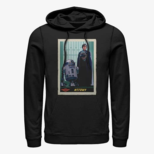 Mikina Merch Star Wars: The Mandalorian - Training Begins Card Unisex Hoodie Black