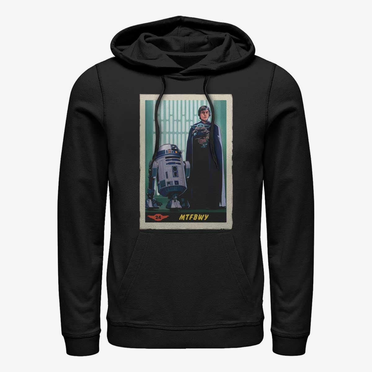 Sweatshirts Merch Star Wars: The Mandalorian - Training Begins Card Unisex Hoodie Black