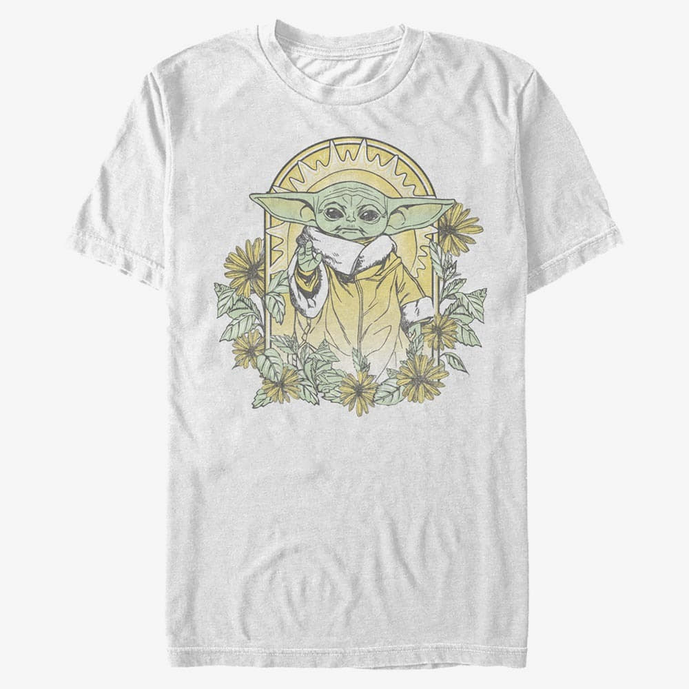 Тениски Merch Star Wars: Mandalorian - MAG HAND Unisex T-Shirt White