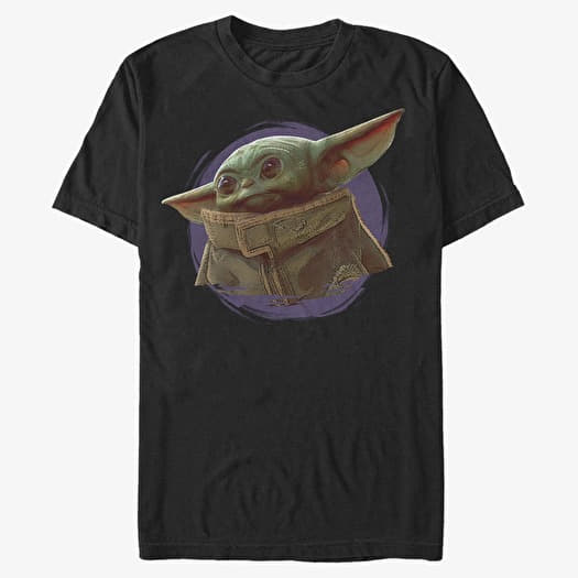 T-shirt Merch Star Wars: Mandalorian - Orange Ball Unisex T-Shirt Black