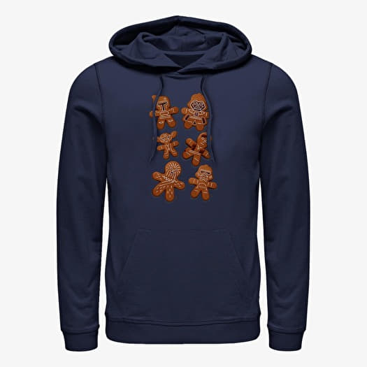 Merch Star Wars: Classic - Gingerbread Wars Unisex Hoodie Navy Blue