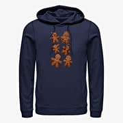 Merch Star Wars: Classic - Gingerbread Wars Unisex Hoodie Navy Blue