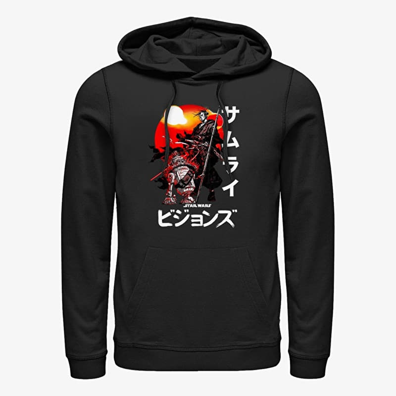 Mikina Merch Star Wars: Visions - Star Samurai Unisex Hoodie Black