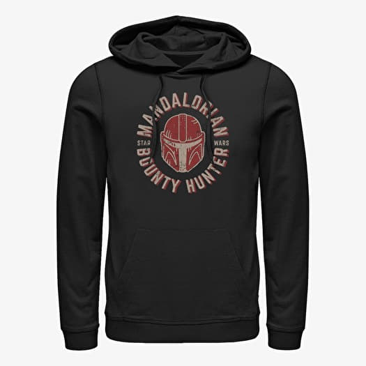 Sweatshirt Merch Star Wars: Mandalorian - Lone Wolf Unisex Hoodie Black