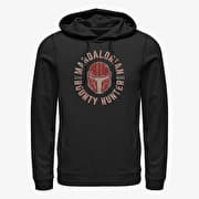 Merch Star Wars: Mandalorian - Lone Wolf Unisex Hoodie Black