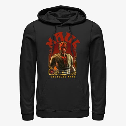 Sweat-shirt Merch Star Wars: Clone Wars - Maul Nouveau Unisex Hoodie Black