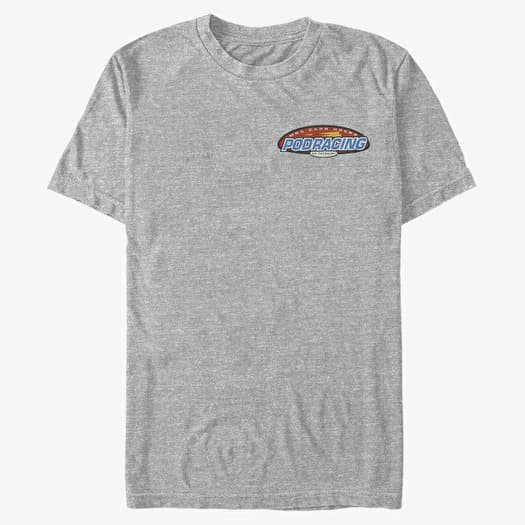 T-shirt Merch Star Wars: Classic - Podracing Pocket Unisex T-Shirt Heather Grey
