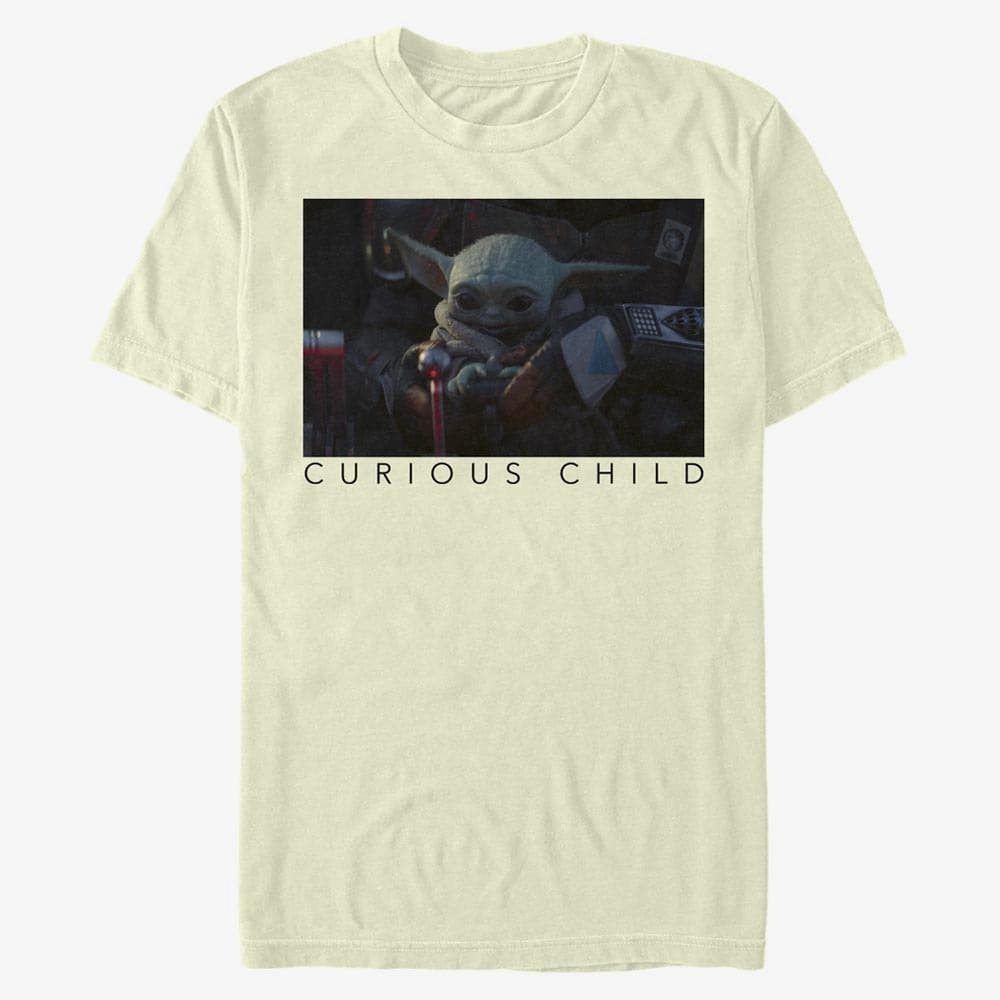 Тениски Merch Star Wars: The Mandalorian - Curious Photo Unisex T-Shirt Natural