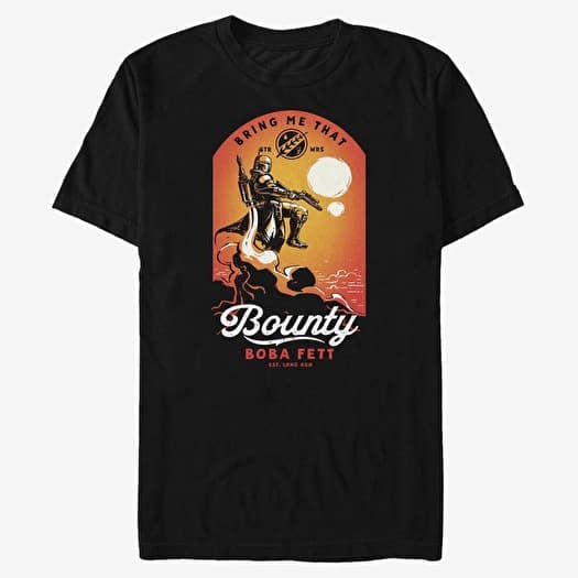 Merch Star Wars Book of Boba Fett - BOUNTY BLAST Unisex T-Shirt Black