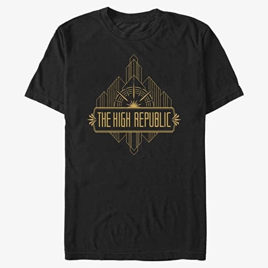 Merch Star Wars: High Republic - High Republic Badge Unisex T-Shirt Black