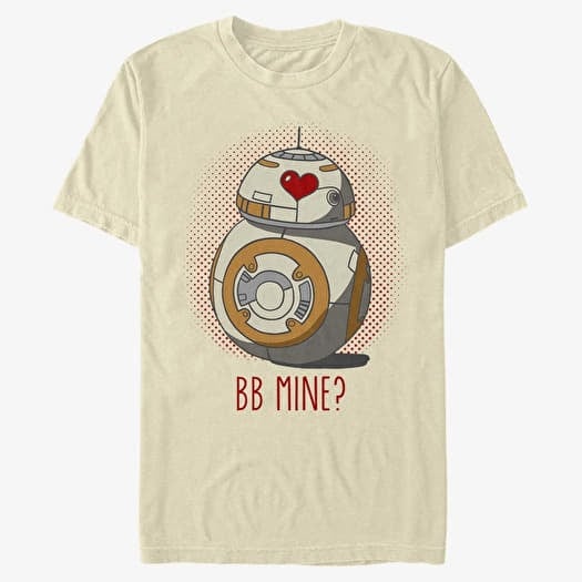 T-krekls Merch Star Wars: The Force Awakens - BB Mine Unisex T-Shirt Natural