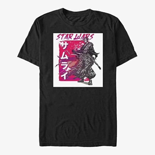 T-shirt Merch Star Wars: Visions - SAMURAI Unisex T-Shirt Black