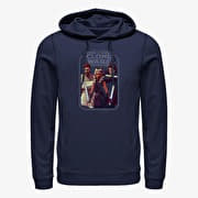 Merch Star Wars: Clone Wars - Hero Group Shot Unisex Hoodie Navy Blue