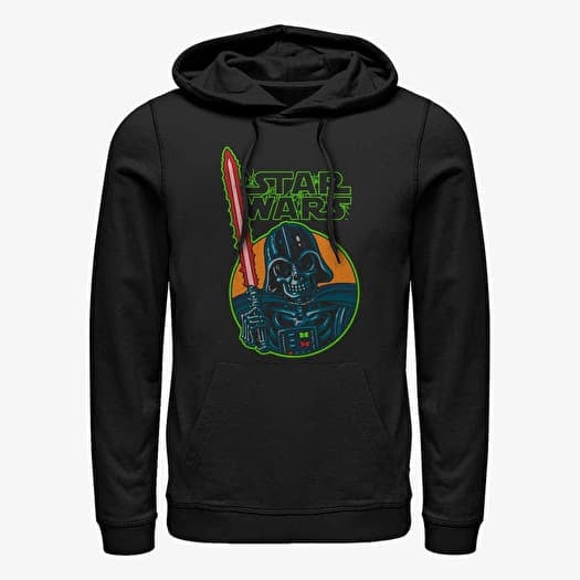 Mikina Merch Star Wars: Classic - Vader Skull Unisex Hoodie Black