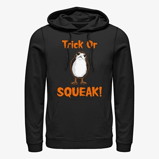 Merch Star Wars: The Last Jedi - Trick or Squeak Unisex Hoodie Black