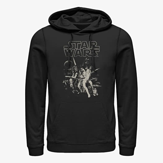 Sudadera Merch Star Wars - Poster Unisex Hoodie Black