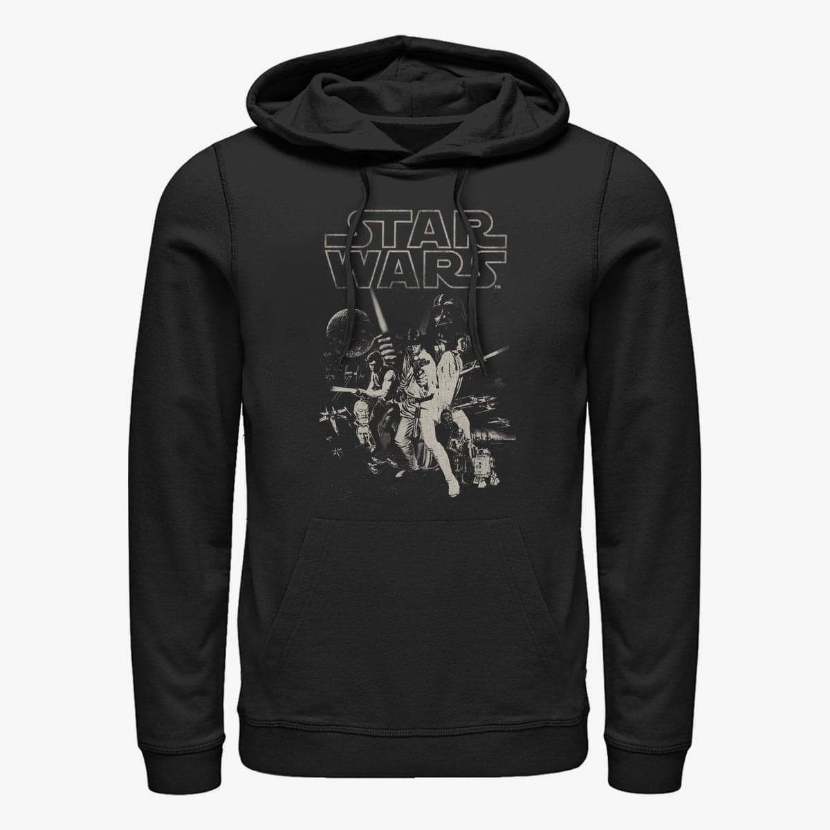 Hoodies and sweatshirts Merch Star Wars Poster Unisex Hoodie Black Queens