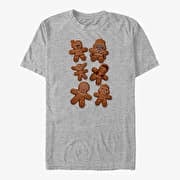 Merch Star Wars: Classic - Gingerbread Wars Unisex T-Shirt Heather Grey
