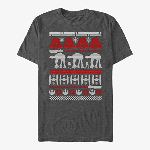 T-shirt Merch Star Wars: Classic - Sweater Unisex T-Shirt Dark Heather Grey