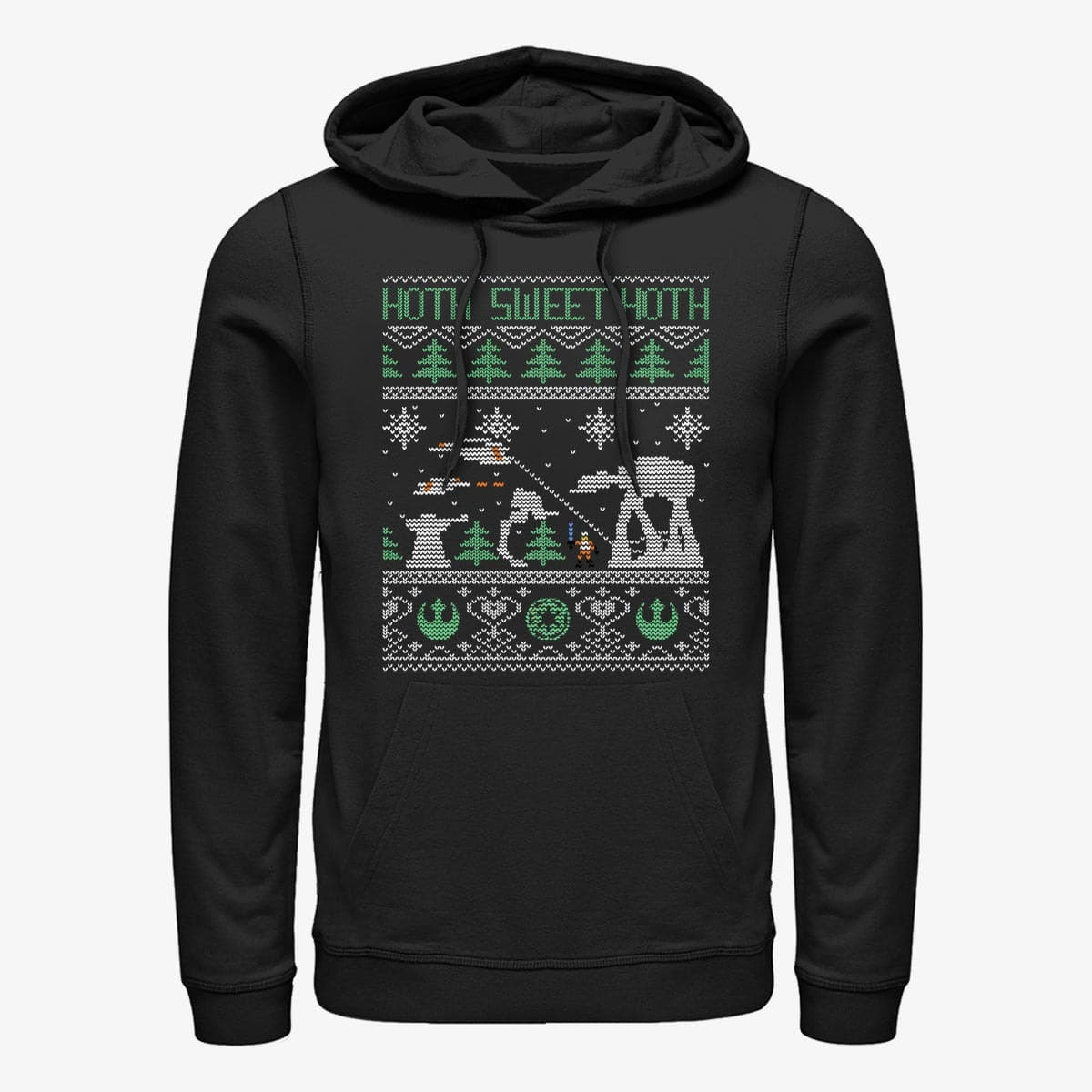 Суитчъри Merch Star Wars: Classic - Holiday Battle Unisex Hoodie Black
