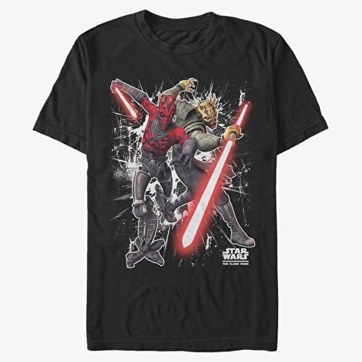 Merch Star Wars: Clone Wars - Sith Brothers Unisex T-Shirt Black