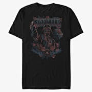Merch Star Wars - BOHO VADER Unisex T-Shirt Black