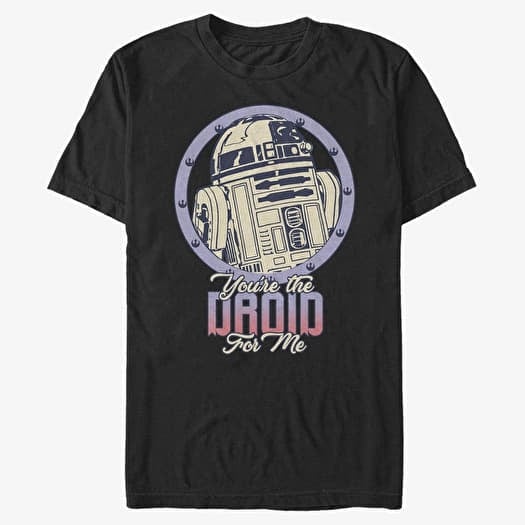 Majica Merch Star Wars: Classic - Droid for Me Unisex T-Shirt Black