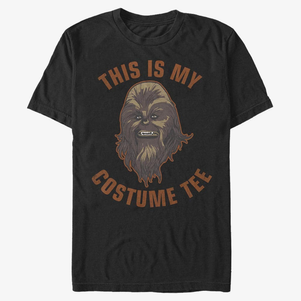 majice kratkih rukava Merch Star Wars: Classic - This Is My Chewie Costume Tee Unisex T-Shirt Black