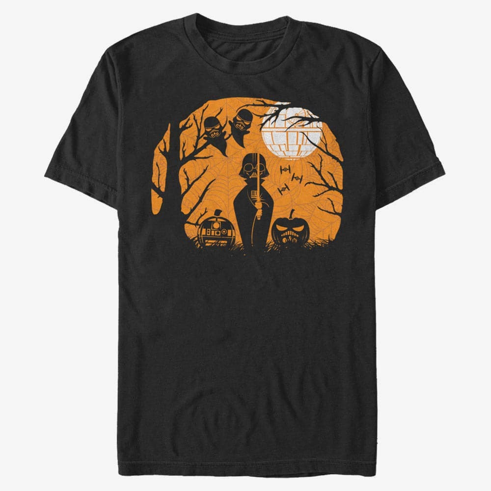 T-shirts Merch Star Wars: Classic - Darth Spooky Unisex T-Shirt Black