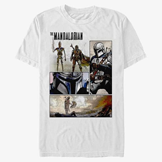T-shirt Merch Star Wars: Clone Wars - ComicBook Panel Unisex T-Shirt White
