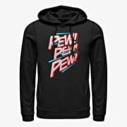 Merch Star Wars: Classic - Pew Pew Pew Unisex Hoodie Black