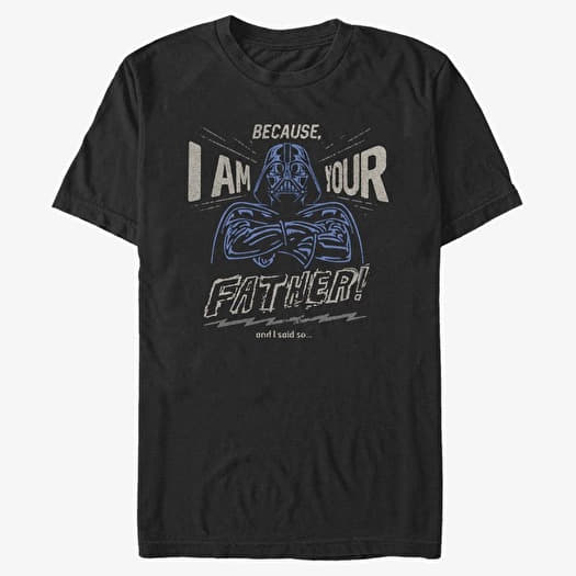 T-shirt Merch Star Wars: Classic - Dad Says So Unisex T-Shirt Black