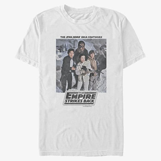 T-shirt Merch Star Wars: Classic - Empire Photo Unisex T-Shirt White