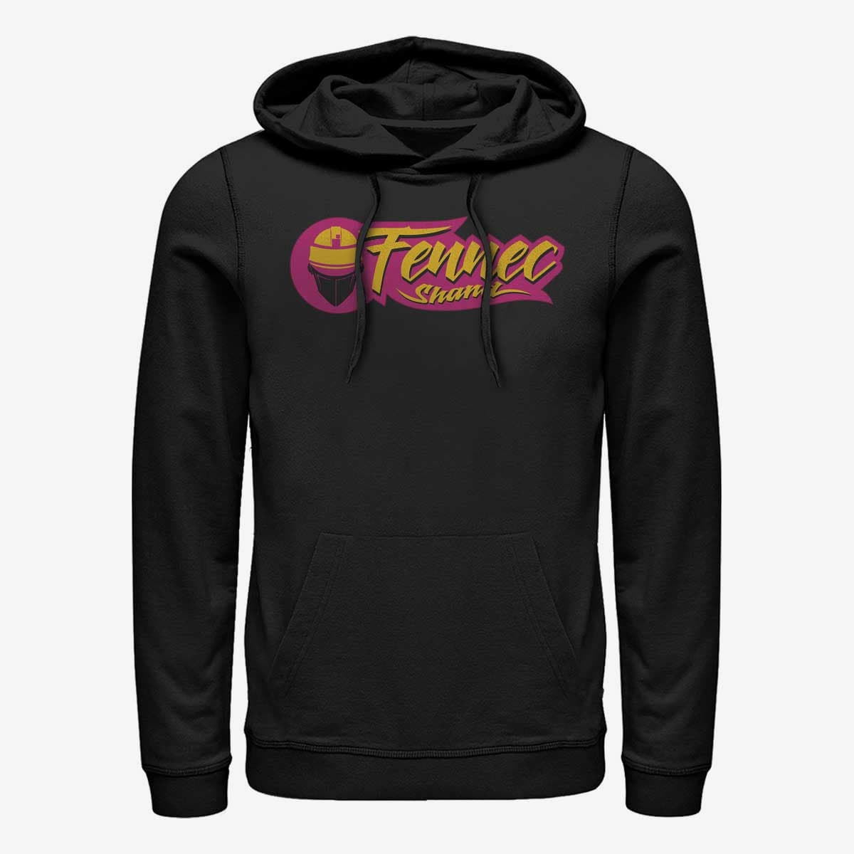Puloverji   Merch Star Wars Book of Boba Fett - Fennec Calligraphy Logo Unisex Hoodie Black