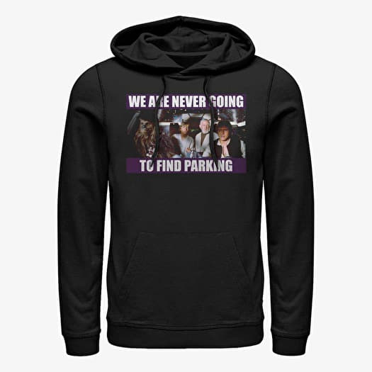 Merch Star Wars: Classic - Never Going To Find Parking Unisex Hoodie Black