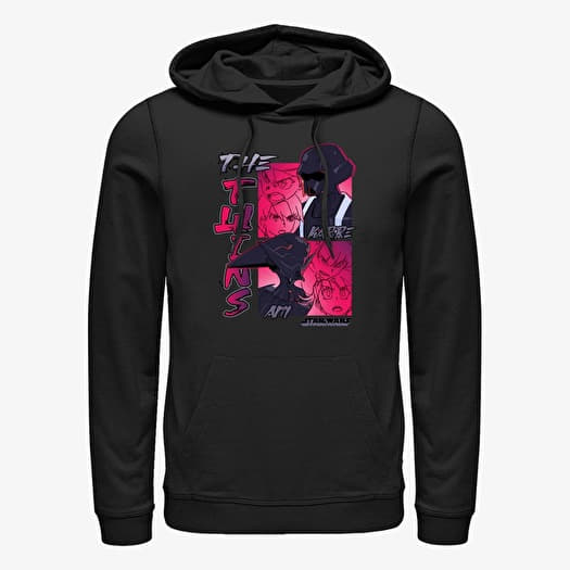 Sweatshirt Merch Star Wars: Visions - THE TWINS Unisex Hoodie Black