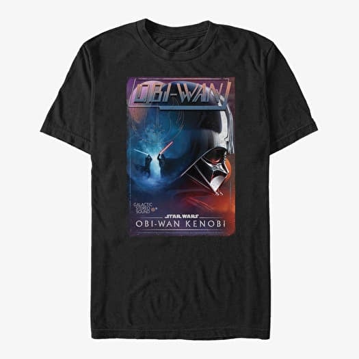 T-shirt Merch Star Wars Obi-Wan - Vader Vhs Unisex T-Shirt Black