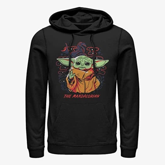 Sweatshirt Merch Star Wars: The Mandalorian - Yee Haw Unisex Hoodie Black