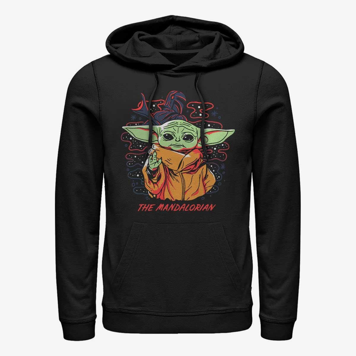 Sweatshirts Merch Star Wars: The Mandalorian - Yee Haw Unisex Hoodie Black