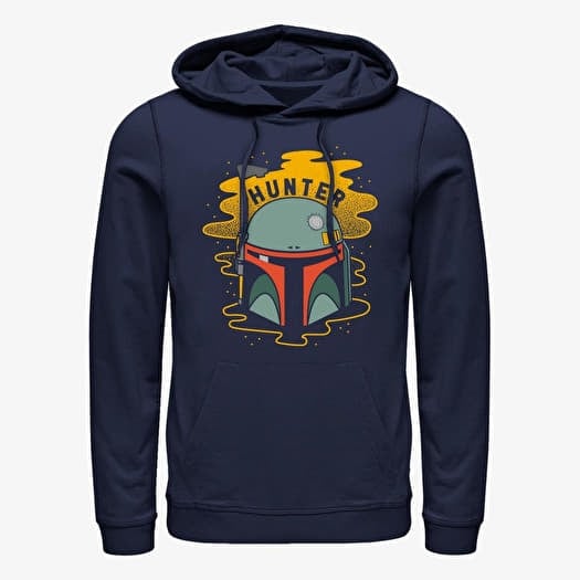 Sweatshirt Merch Star Wars: Classic - HUNTER Unisex Hoodie Navy Blue