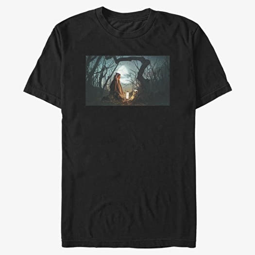 Majica Merch Star Wars: The Mandalorian - Jedi Ways Unisex T-Shirt Black
